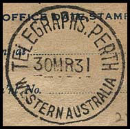 Teleg Perth 1931
